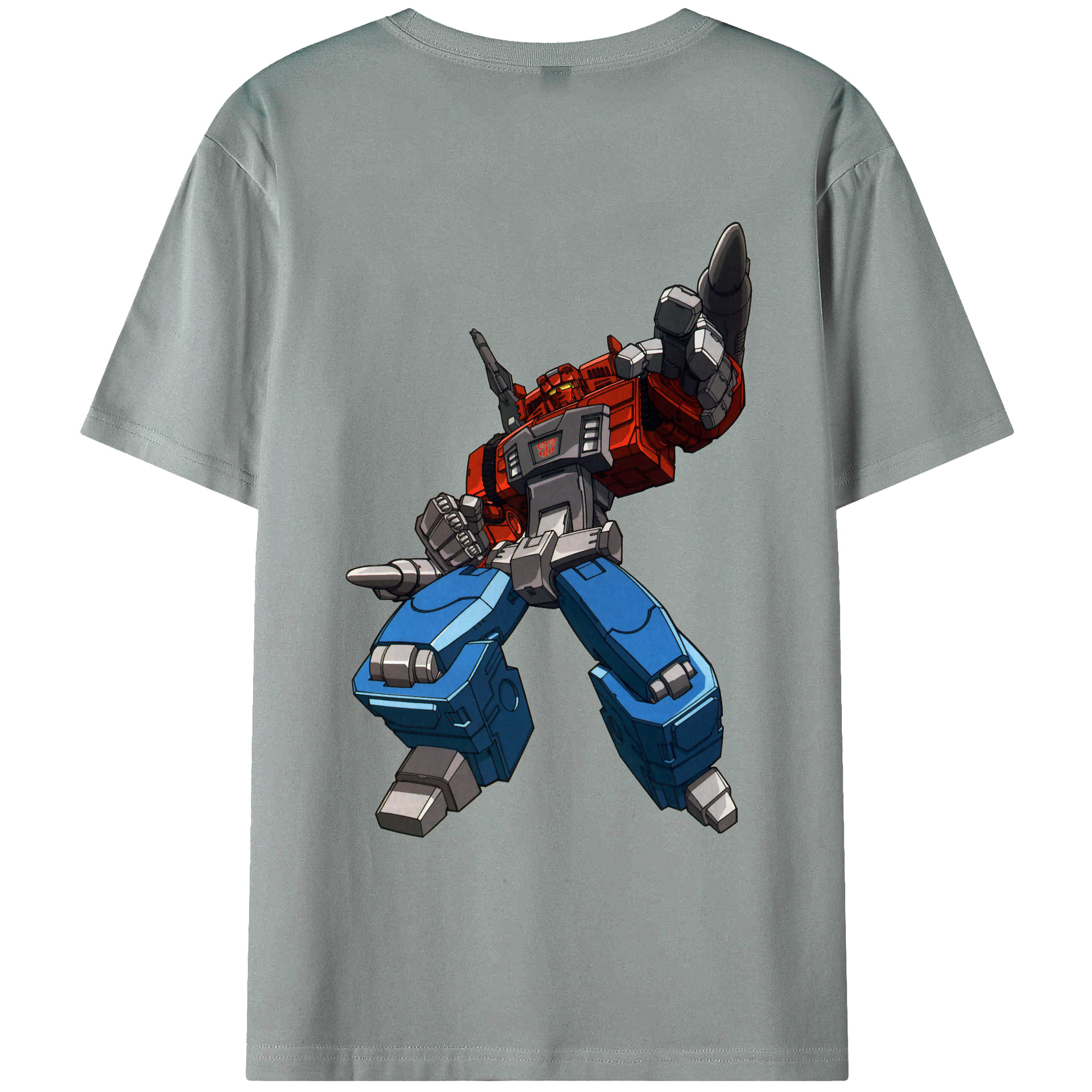 （画像用）  綿100％ メンズ半袖Tシャツ（バックプリント） 通気性